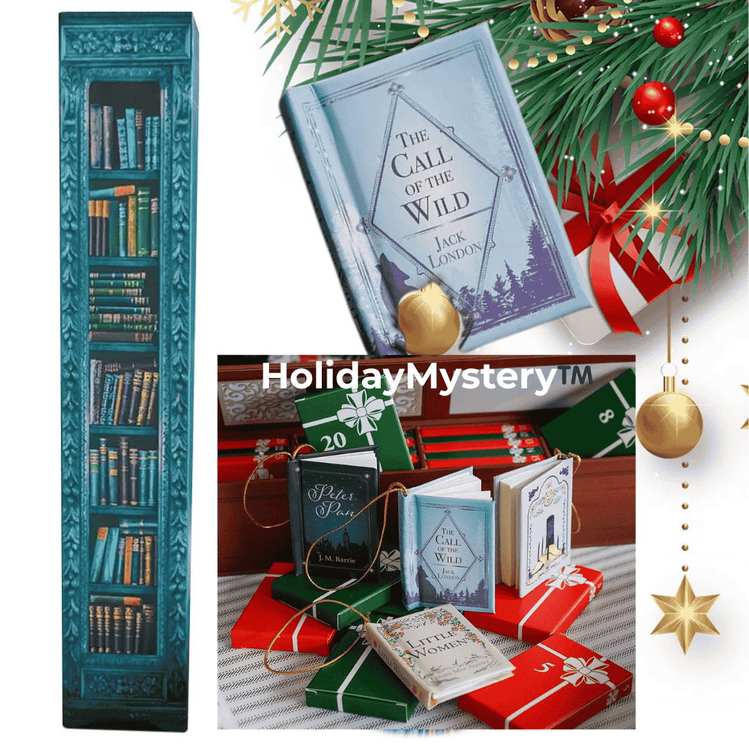 HolidayMystery™ – Christmas Bookcase Blind Box