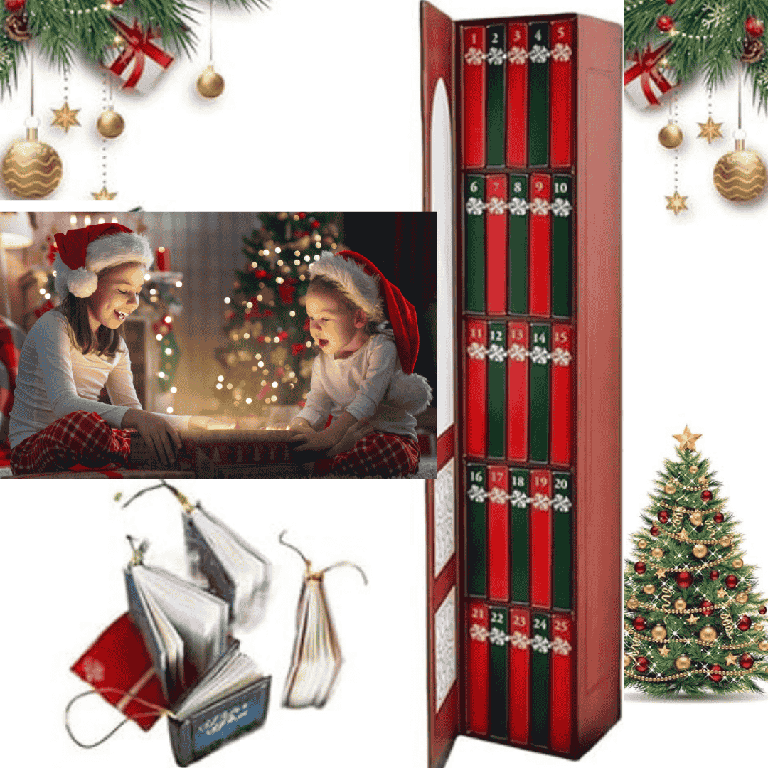 HolidayMystery™ – Christmas Bookcase Blind Box