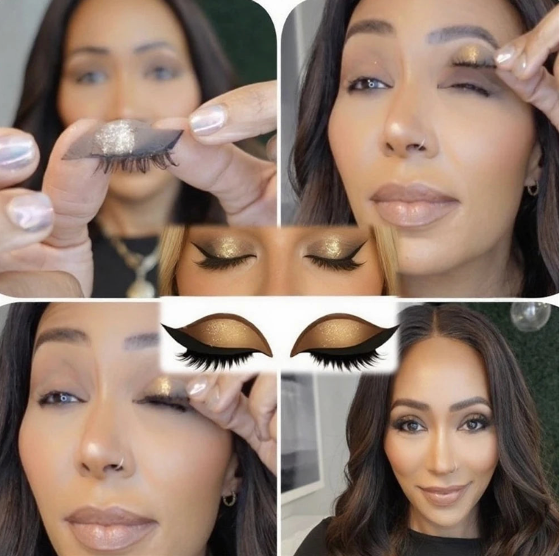 GlamEyes™ – Instant Eyeshadow & Lash Stickers