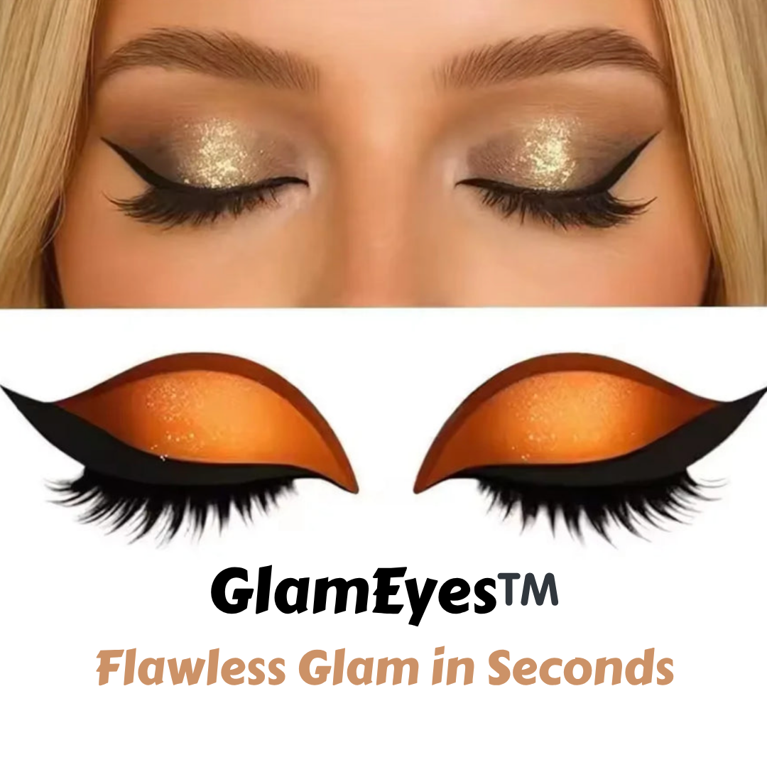 GlamEyes™ – Instant Eyeshadow & Lash Stickers