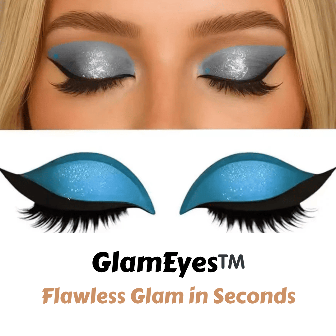 GlamEyes™ – Instant Eyeshadow & Lash Stickers