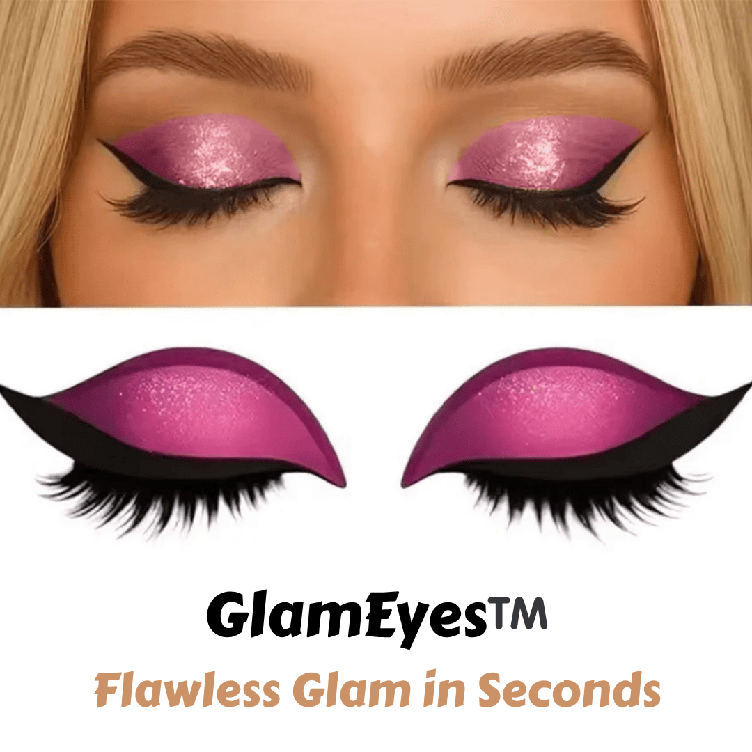 GlamEyes™ – Instant Eyeshadow & Lash Stickers
