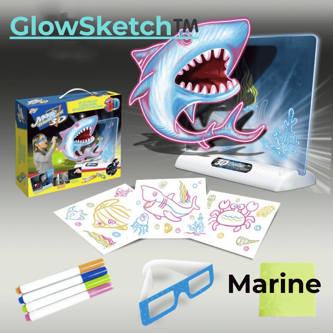 GlowSketch™️ Luminous 3D Drawing Board